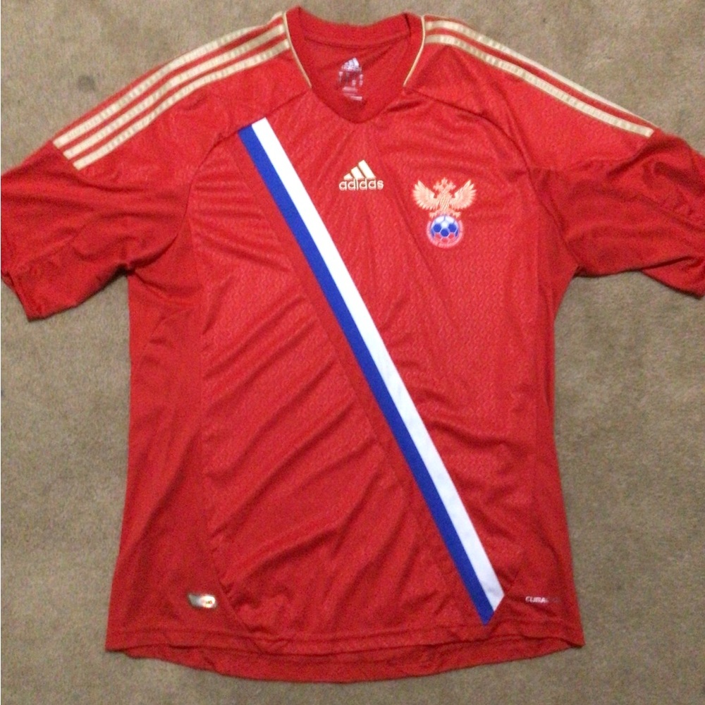 Russian national soccer jersey euro 2012